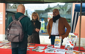 Un espace des associations comme vitrine de la coopération au développement