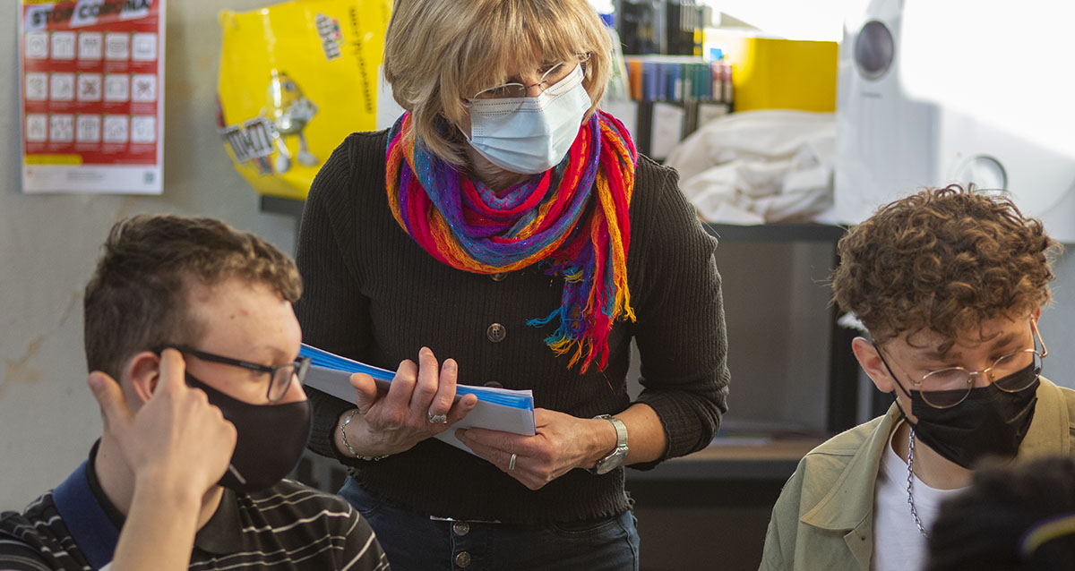 Des élèves dans la peau d’un·e expert·e  de la commission technique