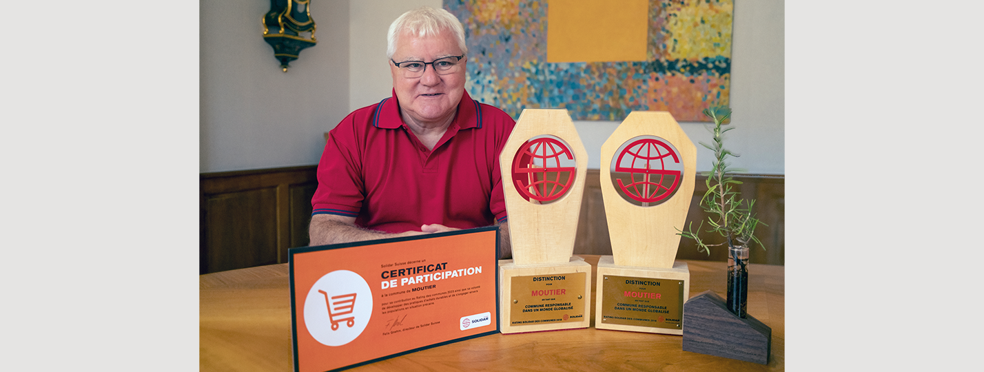 La commune de Moutier récompensée par Solidar Suisse