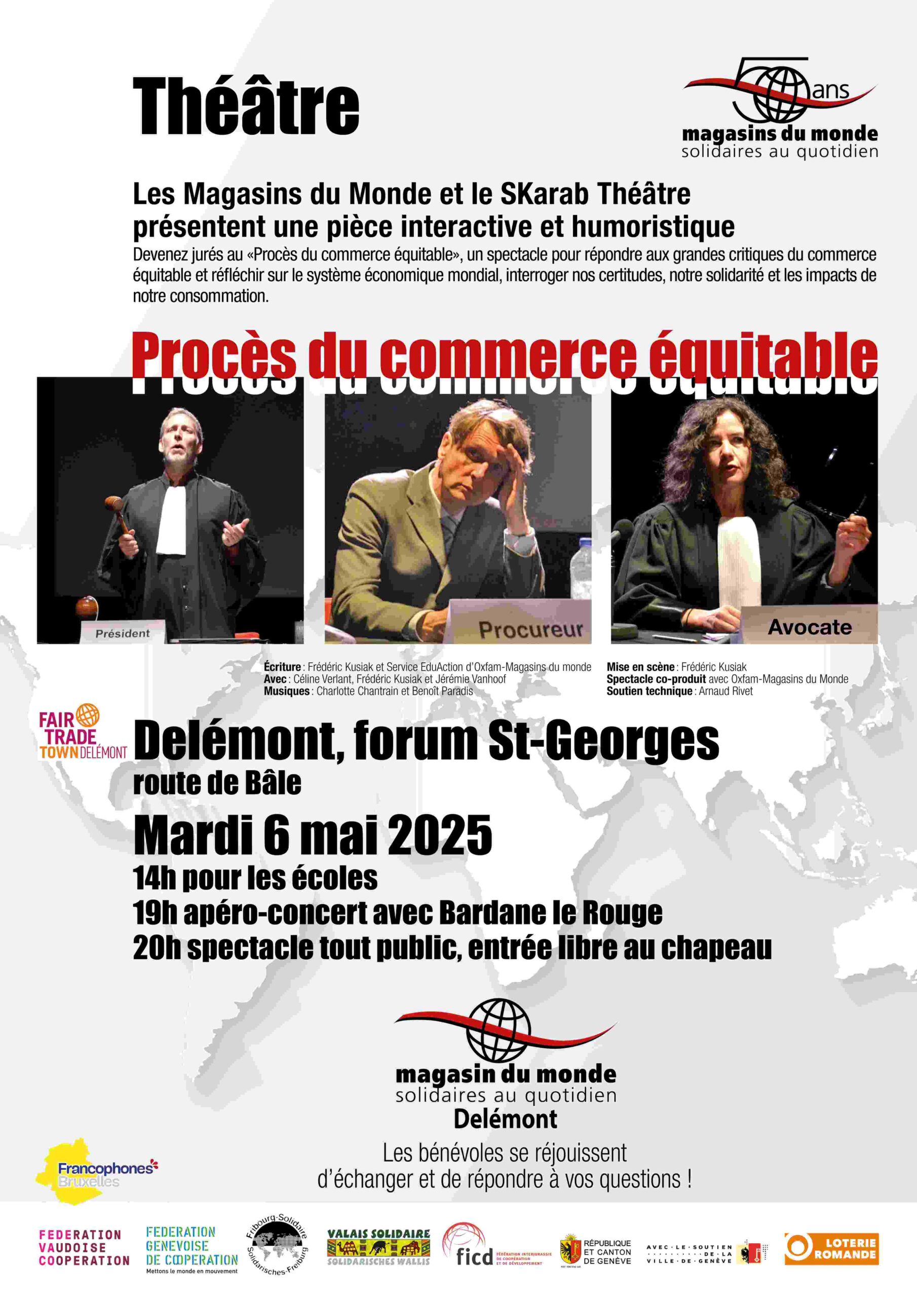 Théâtre : le procès du commerce équitable