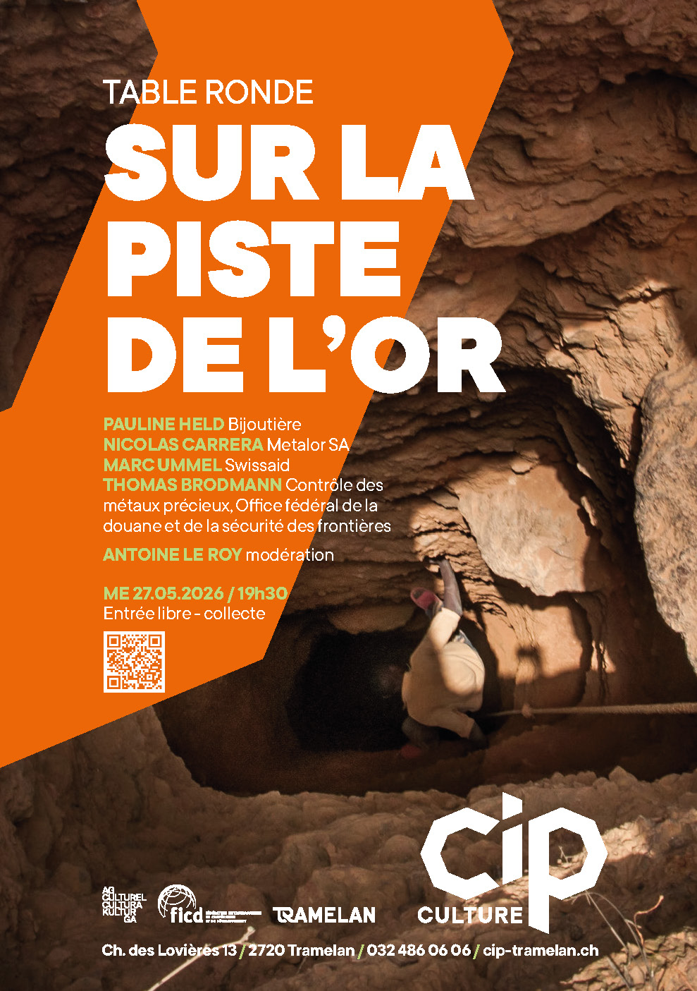27 mai 2026 : Table ronde : sur la piste de l&rsquo;or